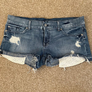 7 For All Mankind Jean Cutoffs